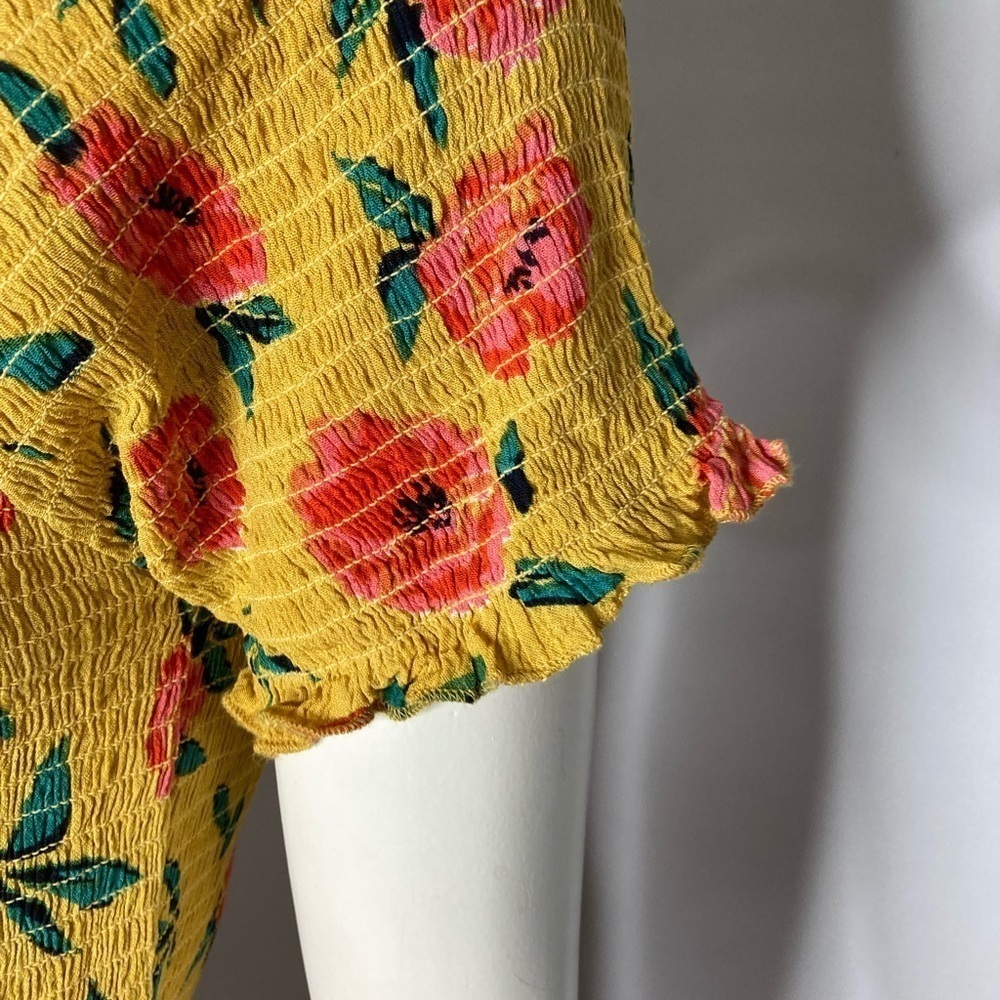 Brave Soul London Floral Maxi Dress Sz Large - Picture 3 of 8